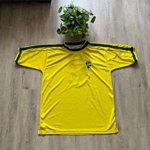 Men’s Vintage Brazil #8 Soccer Jersey High Voltage Brand